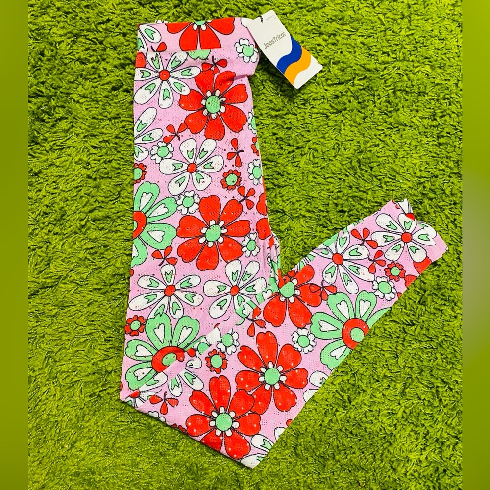 NWT JoosTtricot  DEEELITE FLORAL LEGGINGS  S